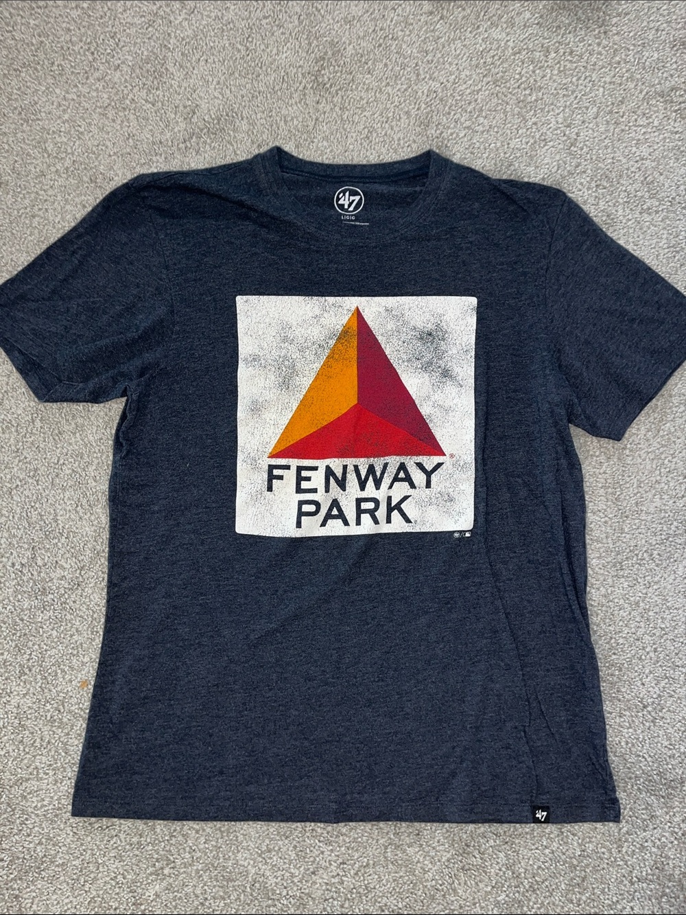 Fenway Park Boston Red Sox Citgo Sign T Shirt Dark Gray Vintage brand 47 men's